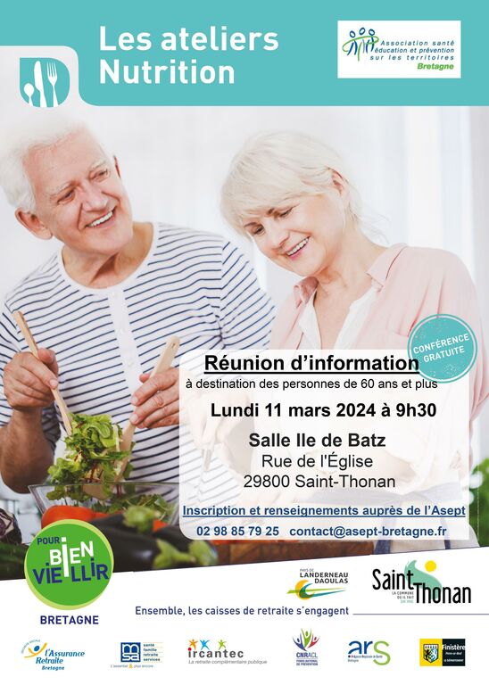 Affiche Nutrition St Thonan