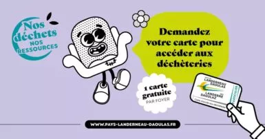 Demandez votre carte d'accès aux déchèteries