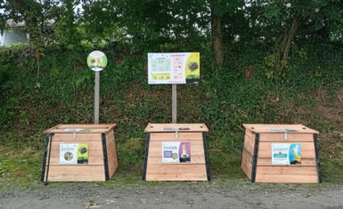 Komposter, aire de compostage collectif